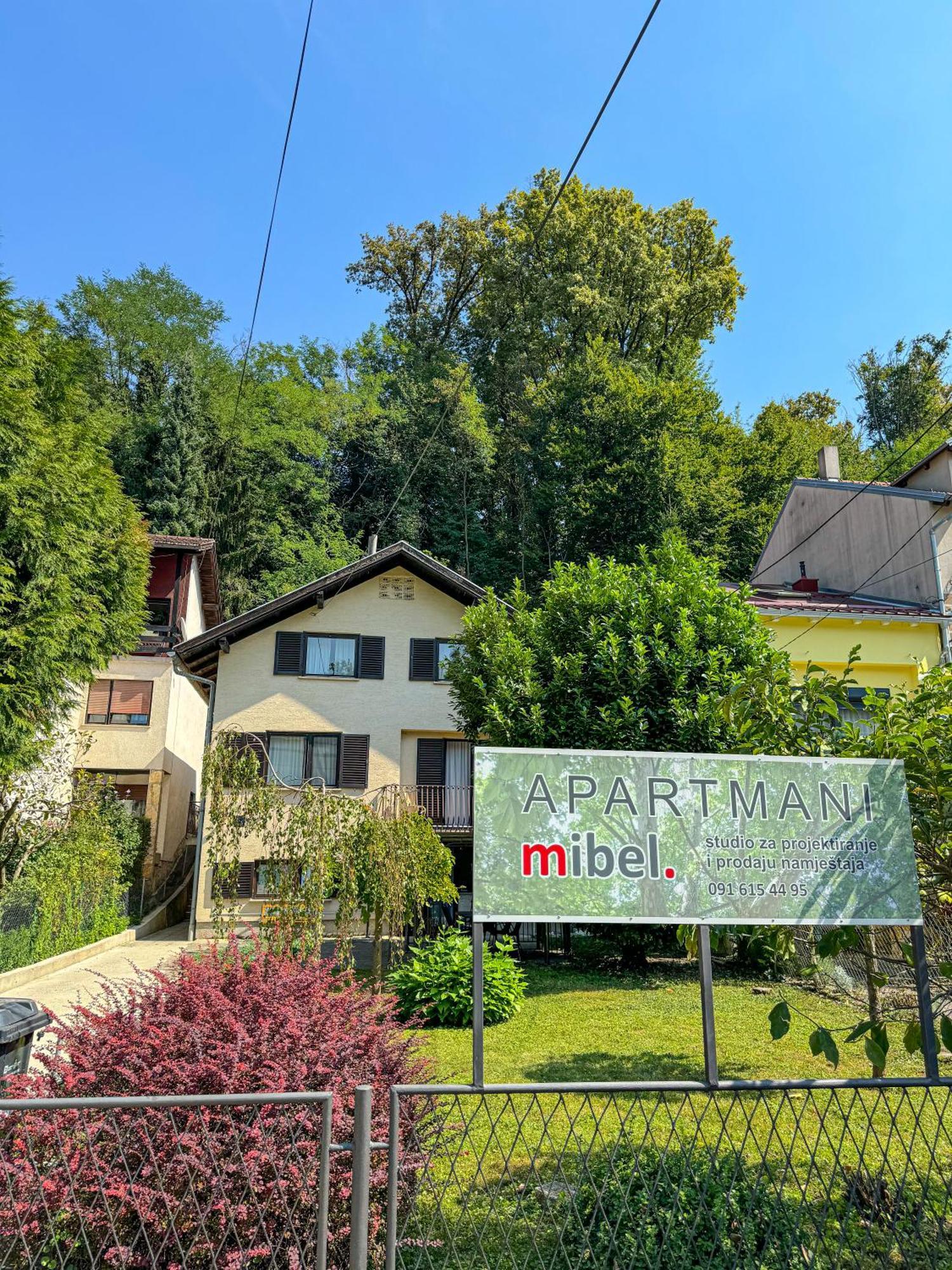 Apartman Mibel Zagreb Exterior foto